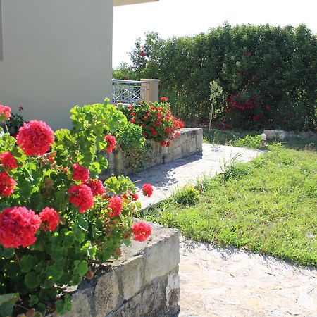 Aggelina S Apartments Xi Beach Bagian luar foto