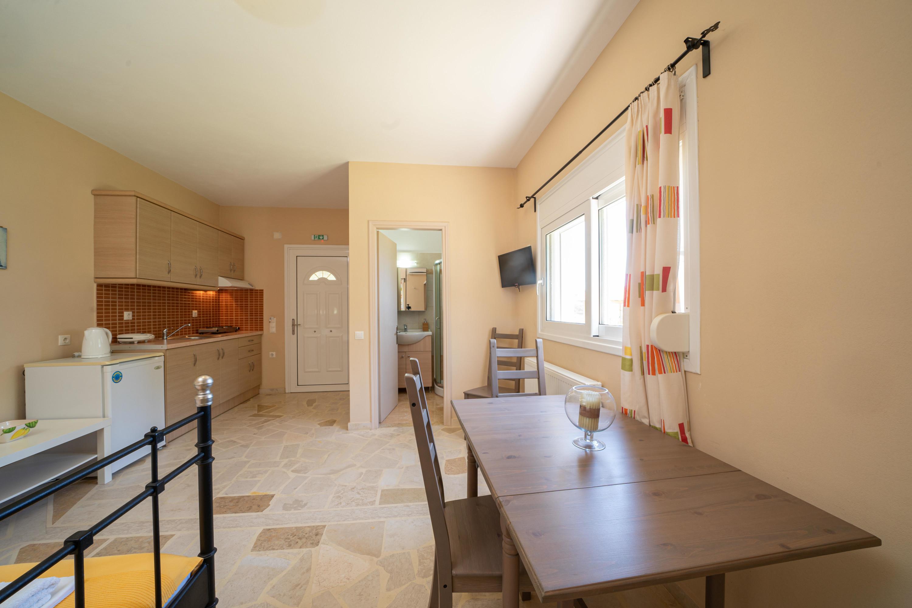 Aggelina S Apartments Xi Beach Bagian luar foto