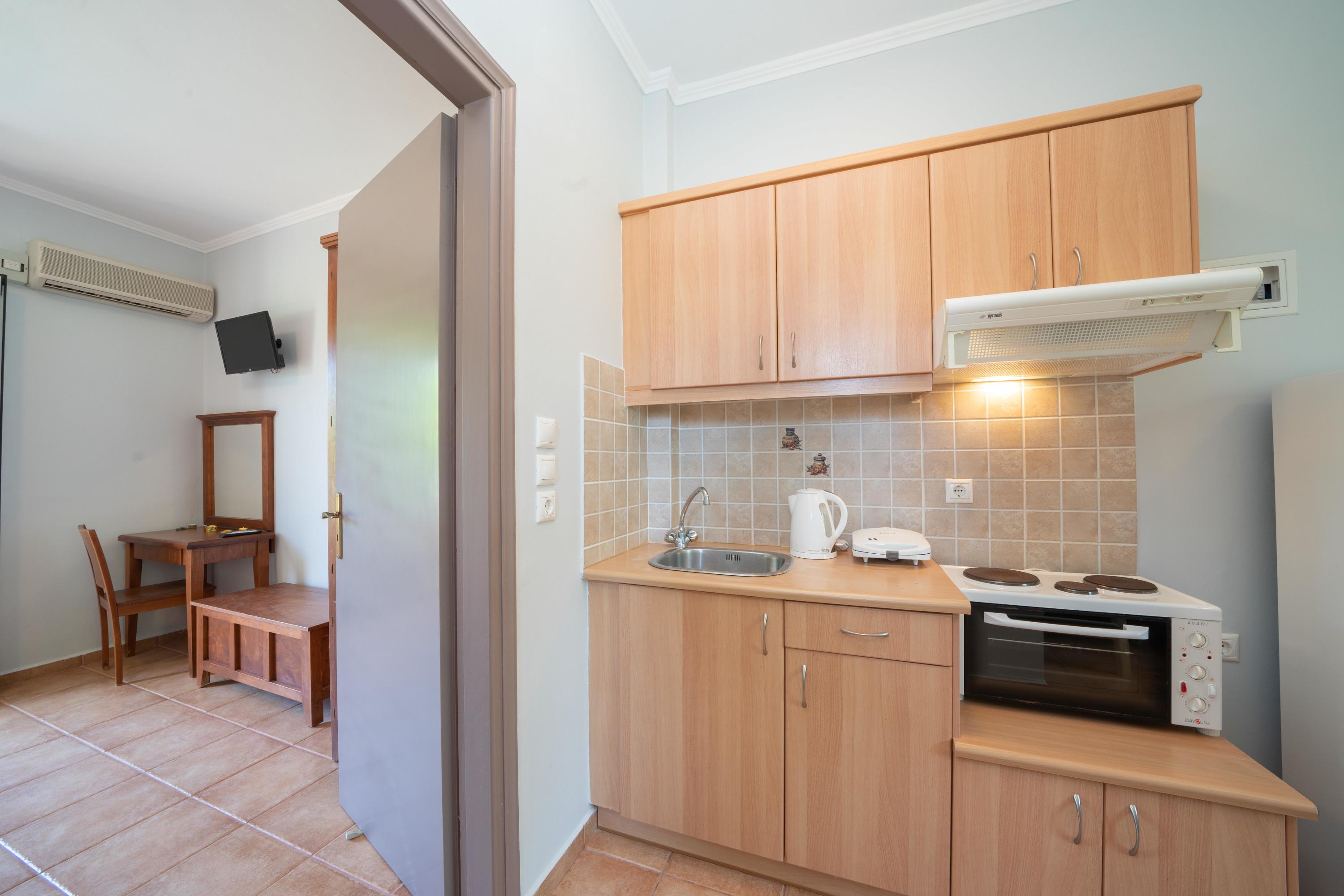 Aggelina S Apartments Xi Beach Bagian luar foto