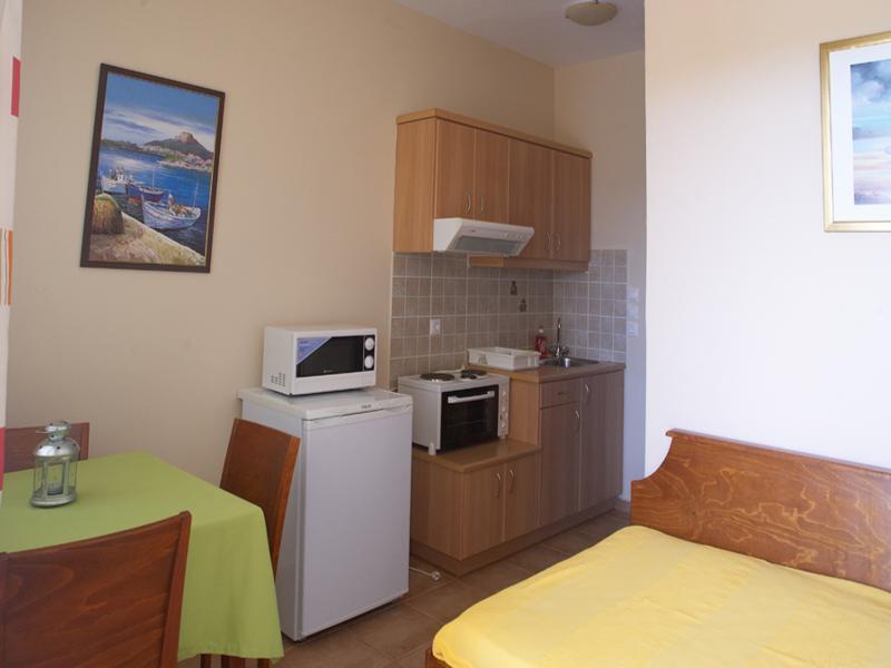 Aggelina S Apartments Xi Beach Bagian luar foto